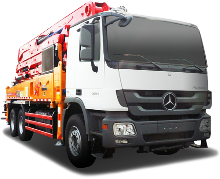 Автобетононасос SANY SY43 RZ5-200 на шасси Ford со стрелой 43 м