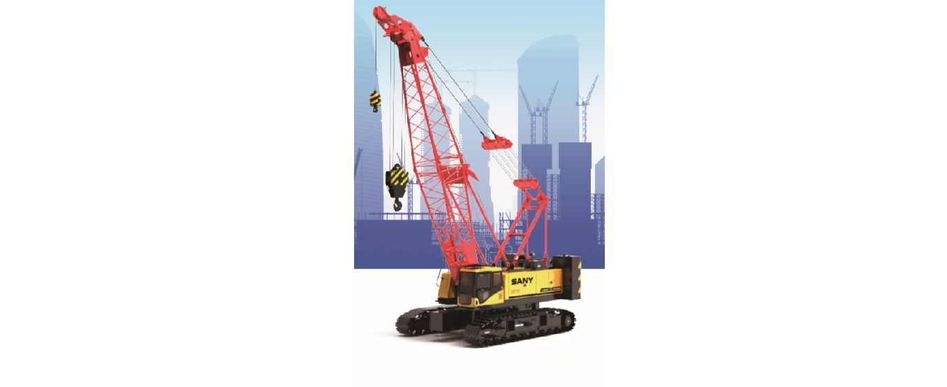 Гусеничный кран SANY SCC800A